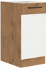 Szafka kuchenna dolna VIGO 40 D 1F BB DARK WOOD / DĄB LANCELOT