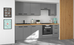 Szafka kuchenna NESSA 60 DPM-215 2F ANTRACYT