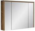Szafka z lustrem 100cm, Meble łazienkowe HAMPTON Dąb Huton