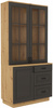 Komoda FLAWIA 100 1D3S Dąb Artisan / Grafit