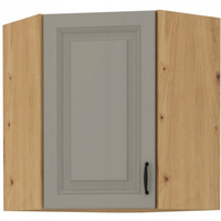 Szafka kuchenna górna STILO 60x60 GN-72 (45°) 1F CLAYGREY/DĄB ARTISAN