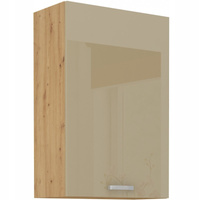 Szafka kuchenna górna ARTISAN 60 G-90 1F CAPPUCCINO POŁYSK / DĄB ARTISAN
