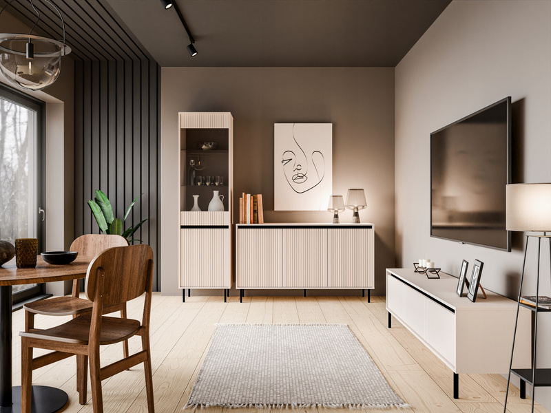 Stolik nocny 801 1S OSAKA Dąb Evoke