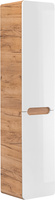 Słupek, szafka 804 35cm, Meble łazienkowe ARUBA Dąb Craft / Biały Połysk