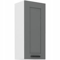 Szafka kuchenna górna LUNA 40 G-90 1F DUSTGREY / BIAŁY MAT