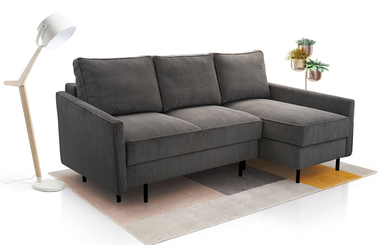 Narożnik z funkcją spania ROBIN 220 cm, Rogówka