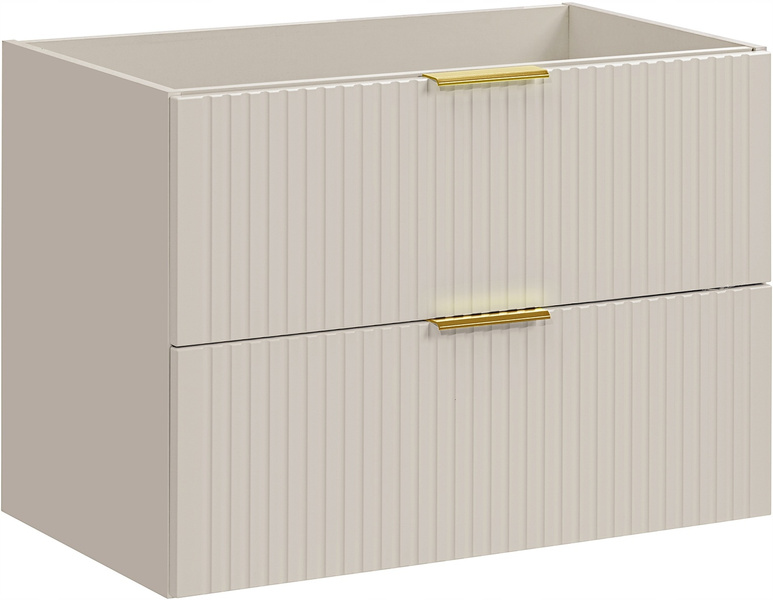 Szafka pod umywalkę 80cm, 2 szuflady, Meble łazienkowe ADEL DĄB WOTAN