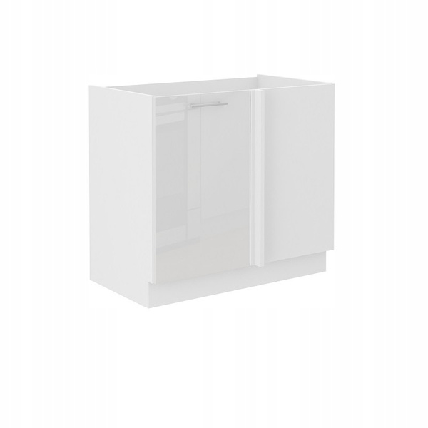 Szafka kuchenna dolna LARA 105 ND 1F BB BIAŁY/CAPPUCCINO POŁYSK