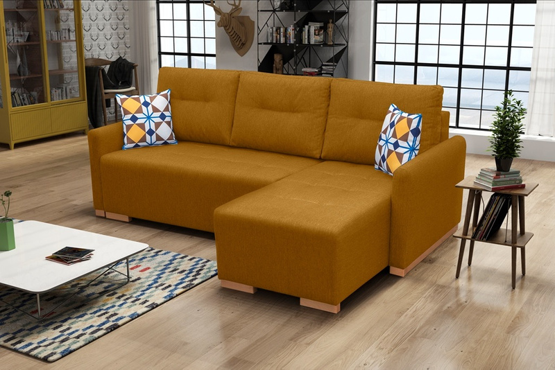 Narożnik z funkcją spania X1 228 cm, Rogówka