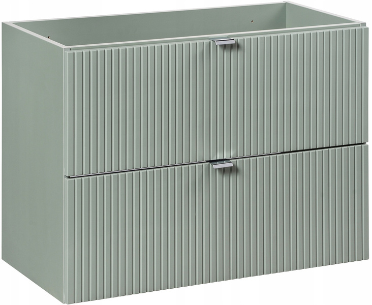 Zestaw meblowy 100cm blat umywalka Meble łazienkowe LINE REED GREEN Zielony