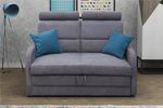 Sofa Rozkładana WIBARO 144 cm, Sofa Dwuosobowa