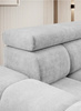 Sofa BULL Bigsofa 248 cm, Elektryczny wysuw siedziska, Zagłówki