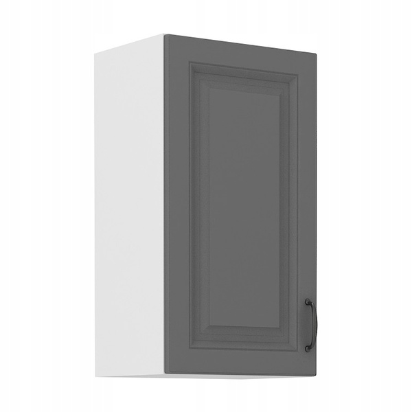 Szafka kuchenna górna STILO 40 G-72 1F DUSTGREY/BIAŁY MAT