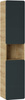 Słupek, szafka 800 35cm, Meble łazienkowe ARUBA Dąb Craft / Biały Połysk