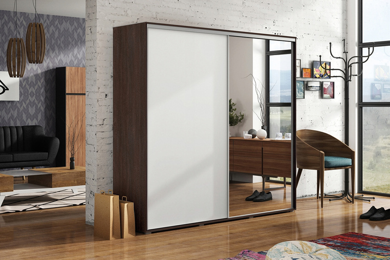 Szafa przesuwna A20 125 / 215 / 62 lustro, różne kolory i rozmiary