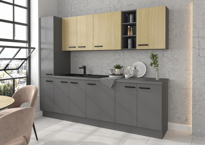 Szafka kuchenna dolna SCANDI 50 D 1F 1S BB JODEŁKA SCANDI/ANTRACYT