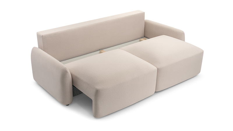 Kanapa Rozkładana, Sofa z funkcją spania SEVILLA 232 cm, Pokrowiec