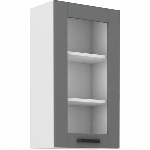 Szafka kuchenna górna LUNA 40 GS-90 1F DUSTGREY / BIAŁY MAT