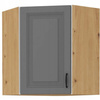 Szafa kuchenna górna STILO 60x60 GN-72 (45°) 1F DUSTGREY/DĄB ARTISAN