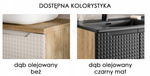 Meble łazienkowe LUXOR BEIGE 120, Umywalki nablatowe, Beż, 2 KOLORY