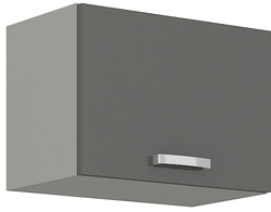 Szafka kuchenna górna GREY 50 GU-36 1F SZARY POŁYSK / SZARY PLATYNOWY