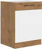 Szafka kuchenna dolna VIGO 60 D 1F BB DARK WOOD / DĄB LANCELOT