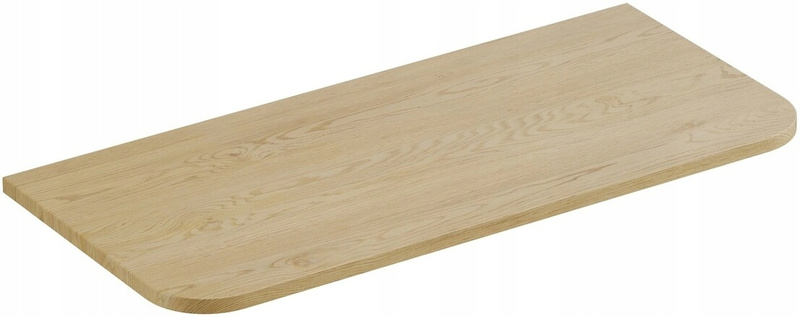 Blat łazienkowy 100cm, Meble łazienkowe OVALIA DĄB CREMONA