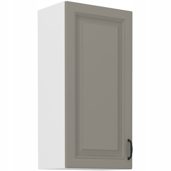 Szafka kuchenna górna STILO 45 G-90 1F CLAYGREY/BIAŁY MAT