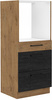 Szafka kuchenna VIGO 60 DPS-145 3S BB DARK WOOD / DĄB LANCELOT