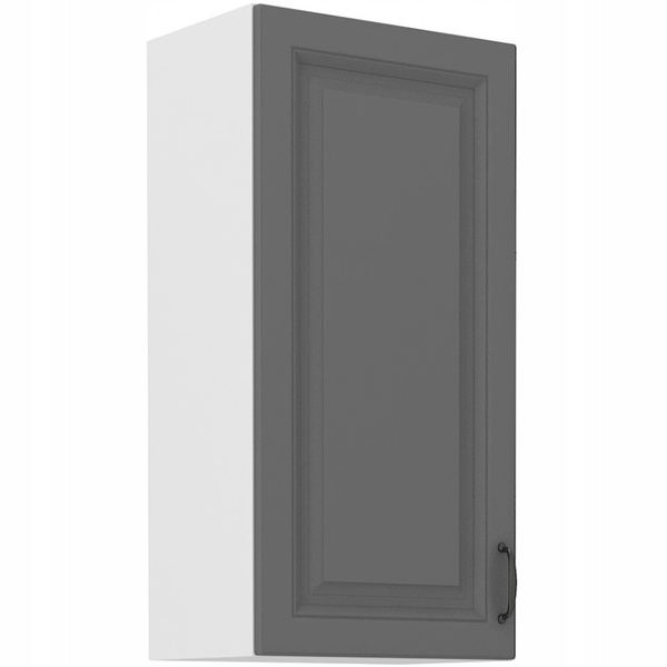 Szafka kuchenna górna STILO 45 G-90 1F DUSTGREY/BIAŁY MAT