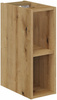Zestaw meblowy 80cm z blatem, szuflady, Meble łazienkowe NOVA Kaszmir / Dąb