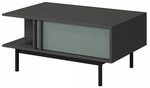 Stolik kawowy, Ława ALSY 12, Meble Pokojowe ALSY Antracyt / Dąb Olejowany