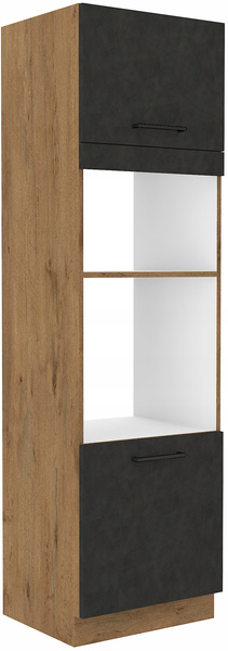 Szafka kuchenna VIGO 60 DPM- 210 2F DARK WOOD / DĄB LANCELOT