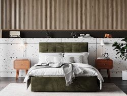 Łóżko tapicerowane, sypialniane BELLA II 160x200 cm, Stelaż Metalowy, Rozmiary