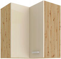Szafka kuchenna górna ARTISAN 60x60 GN-72 2F (90°) KREM POŁYSK/DĄB ARTISAN