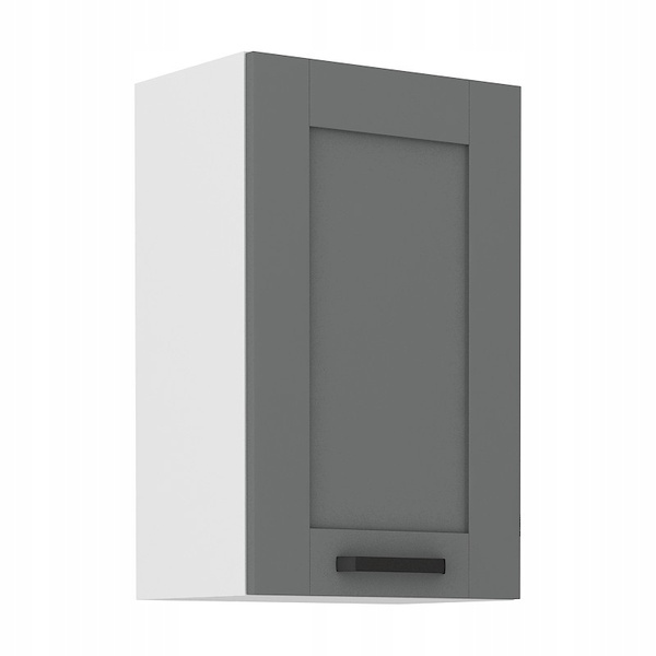 Szafka kuchenna górna LUNA 45 G-72 1F DUST GREY / BIAŁY MAT