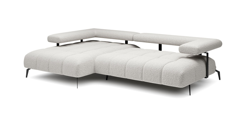 Narożnik MAGNETIC S 266 cm, Elektryczny wysuw siedziska