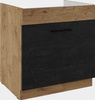 Szafka kuchenna dolna VIGO 80 ZL 1S BB DARK WOOD / DĄB LANCELOT