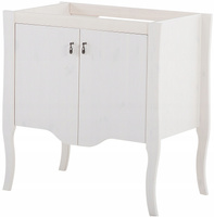 Szafka pod umywalkę 80cm, Meble łazienkowe ELISABETH 821 Biały