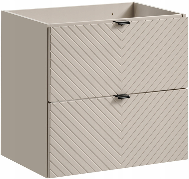 Szafka pod umywalkę 60cm, dwie szuflady, Meble łazienkowe VIVA Kaszmir