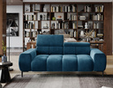 Sofa PLAZA S 2 192 cm, Nowoczesna, Wygodna Kanapa, Zagłówki