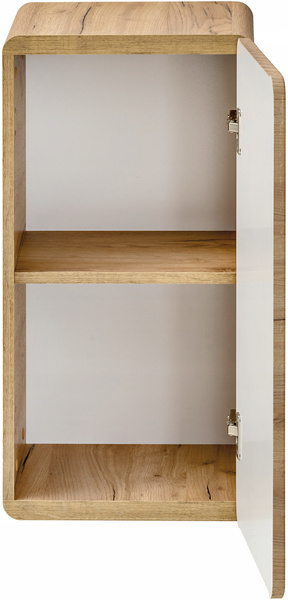 Szafka łazienkowa boczna 35cm 810, Meble łazienkowe ARUBA Dąb Craft Złoty
