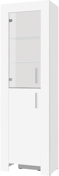 Witryna CEZAR 5L, Witryna 60cm, LED, Dąb Sonoma