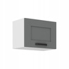 Szafka kuchenna górna LUNA 50 GU-36 1F DUST GREY / BIAŁY MAT