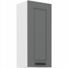 Meble kuchenne zestaw LUNA DUST GREY / BIAŁY kuchnia szafki 150cm