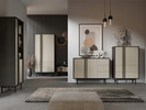 Meble ALSY, Zestaw nr 1, Meble do Salonu ALSY Antracyt / Aloes