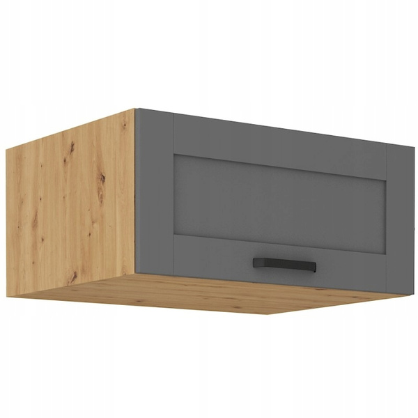 Szafka kuchenna górna LUNA 80 NAGU-36 1F DUST GREY / DĄB ARTISAN