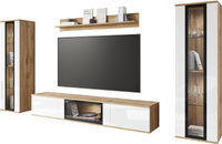 dąb wotan || biały połysk