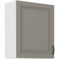 Szafka kuchenna górna STILO 60 G-72 1F CLAYGREY/BIAŁY MAT