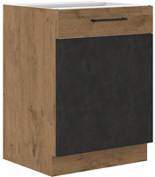 Szafka kuchenna dolna VIGO 60 D 1F BB MATERA / DĄB LANCELOT